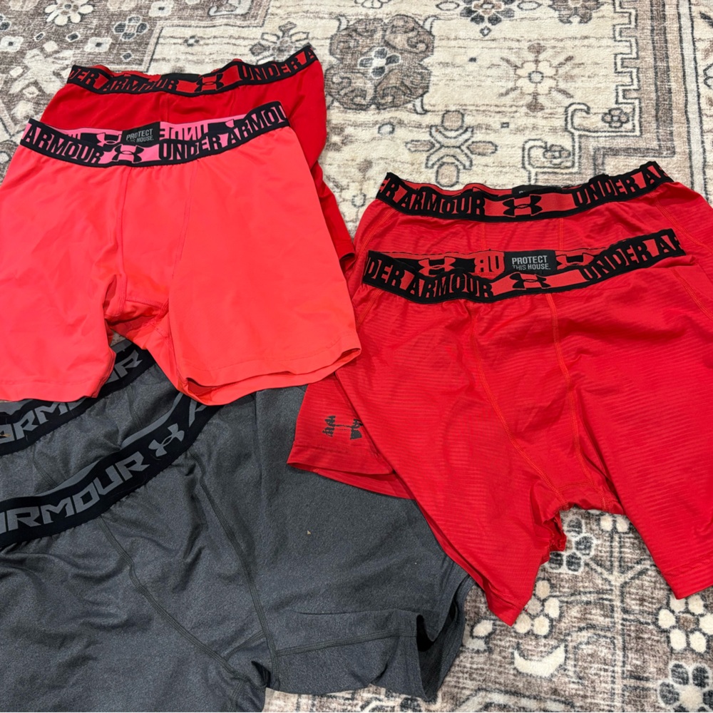 6 pairs XL Under Armor Compressionsion